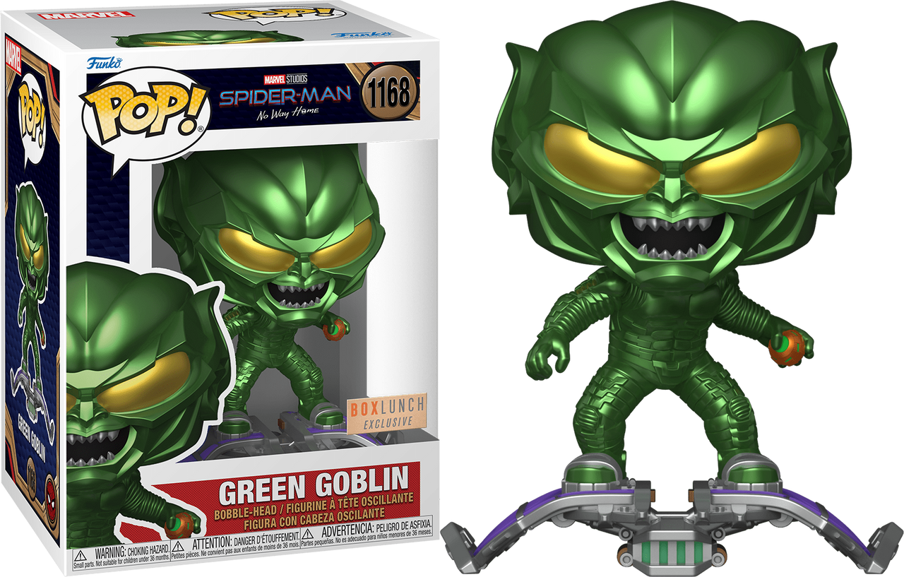 Green Goblin Metallic with Pumpkin Bombs #1168 Marvel No Way Home