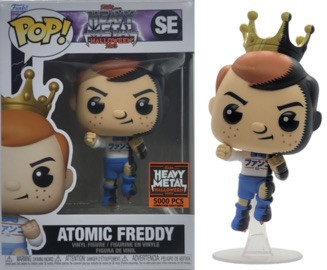Atomic Freddy Retro Comic SE Heavy Metal Halloween 5000 Pieces Limited ...