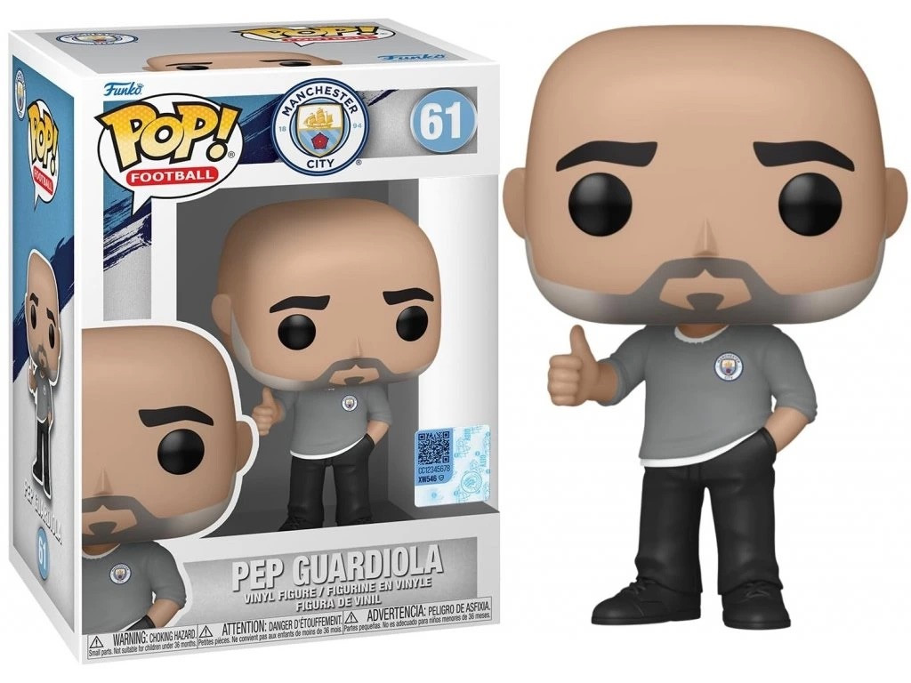 Pep Guardiola #61 Manchester City EPL Football Funko Pop