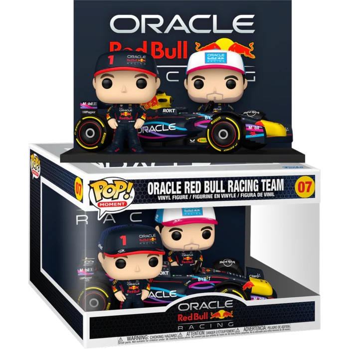 Oracle Red Bull F1 Racing Team #07 Funko Pop - Maverick Autographs