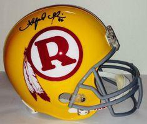 Alfred Morris Washington Redskins Autographed Retro Full Size Replica Football Helmet