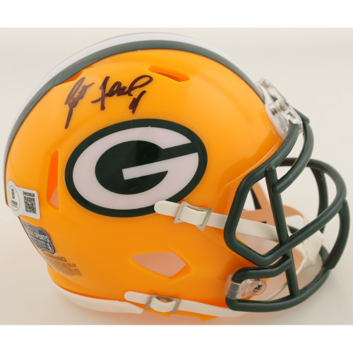Brett Favre Green Bay Packers Autographed Riddell Mini Helmet