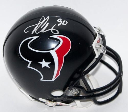Jadeveon Clowney Houston Texans Autographed Mini Football Helmet Jadeveon Clowney Houston Texans Autographed Mini Football Helmet