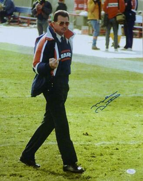 Mike Ditka Chicago Bears Autographed Giving The Finger 16x20 Photo Mike Ditka Chicago Bears Autographed Giving The Finger 16x20 Photo