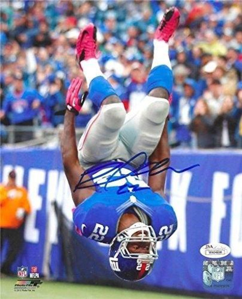 David Wilson New York Giants Autographed Flip 16x20 Photo