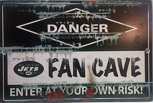 New York Jets NFL Fan Cave Sign New York Jets NFL Fan Cave Sign