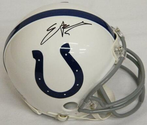 Edgerrin James Indianapolis Colts Autographed Mini Football Helmet Edgerrin James Indianapolis Colts Autographed Mini Football Helmet