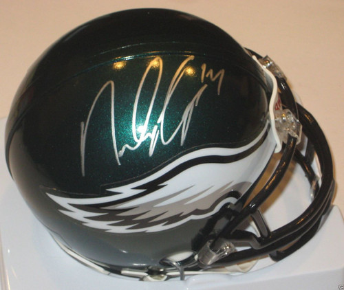 Riley Cooper Philadelphia Eagles Autographed Mini Football Helmet