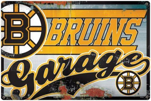 Boston Bruins NHL Garage Sign Boston Bruins NHL Garage Sign