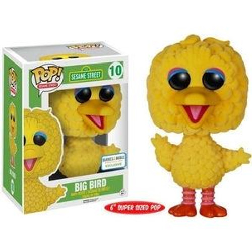 Big Bird Flocked Sesame Street 6 Inch Barnes and Noble Exclusive Funko Pop Big Bird Flocked Sesame Street 6 Inch Barnes and Noble Exclusive Funko Pop