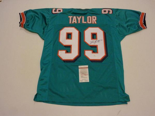 jason taylor signed jersey