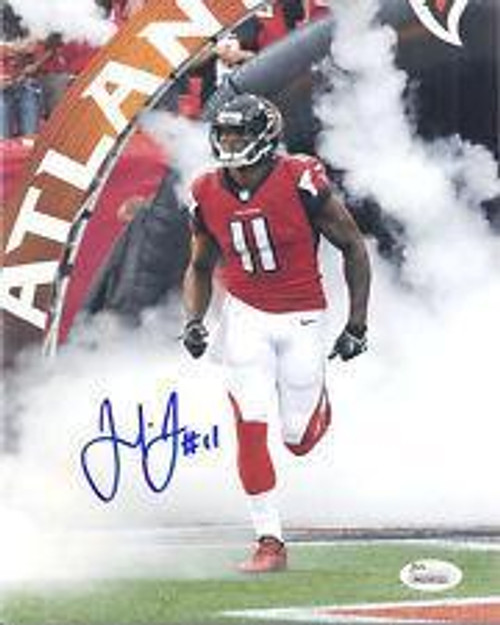 Julio Jones Atlanta Falcons Autographed Smoke Intro 16x20 Photo Julio Jones Atlanta Falcons Autographed Smoke Intro 16x20 Photo