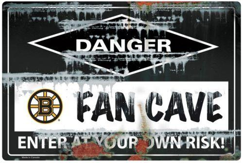 Boston Bruins NHL Fan Cave Sign Boston Bruins NHL Fan Cave Sign