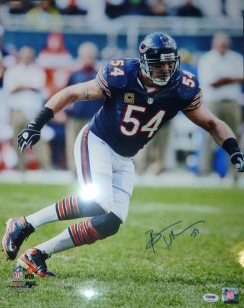 Brian Urlacher Chicago Bears Autographed 16x20 Brian Urlacher Chicago Bears Autographed 16x20