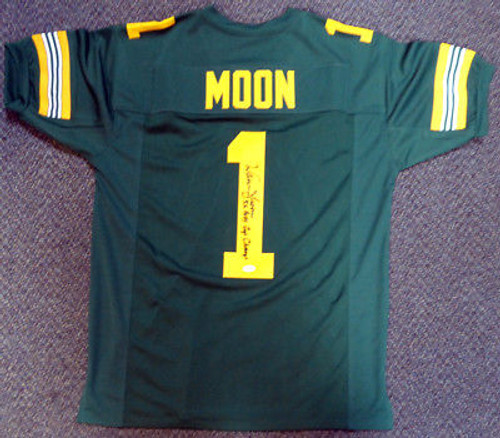 Warren Moon Edmonton Eskimos Autographed Custom Football Jersey