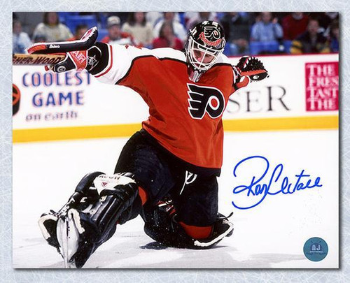 Ron Hextall Philadelphia Flyers Autographed Kick Save 16x20 Photo Ron Hextall Philadelphia Flyers Autographed Kick Save 16x20 Photo