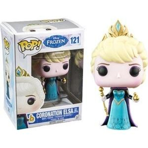 Coronation Elsa #121 Disney's Frozen Hot Topic Exclusive Funko Pop Coronation Elsa #121 Disney's Frozen Hot Topic Exclusive Funko Pop