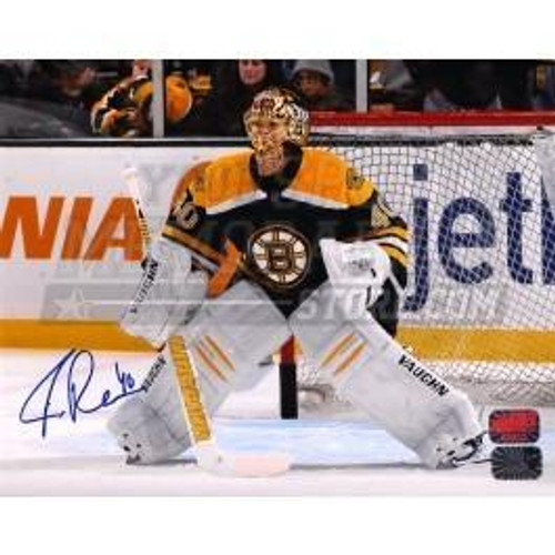 Tuuka Rask Boston Bruins Autographed Set and Ready 16x20 Photo