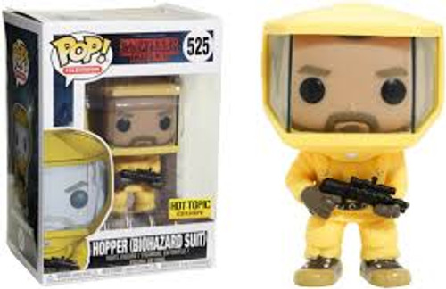 Hopper Biohazard Suit #525 Hot Topic Exclusive Funko Pop