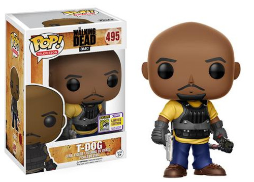 T-Dog The Walking Dead # 495 Summer Convention Exclusive Funko Pop T-Dog The Walking Dead # 495 Summer Convention Exclusive Funko Pop