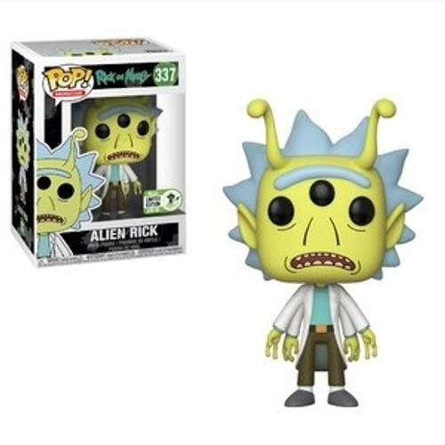 Alien Rick #337 Rick and Morty ECCC Exclusive Funko Pop Alien Rick #337 Rick and Morty ECCC Exclusive Funko Pop