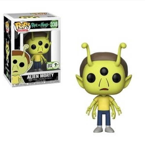 Alien Morty #338 Rick and Morty ECCC Exclusive Funko Pop Alien Morty #338 Rick and Morty ECCC Exclusive Funko Pop