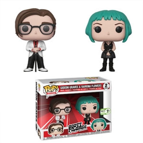 Gideon Graves & Ramona Flowers Scott Pilgrim Spring Convention  Exclusive 2 Pack Funko Pop