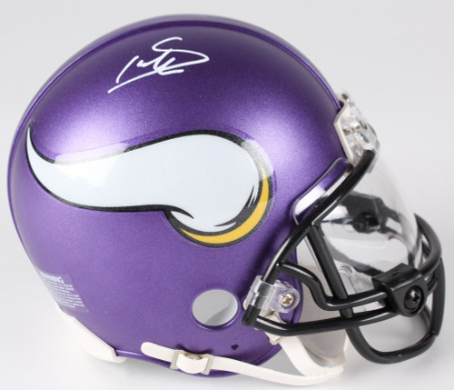 Stefon Diggs Minnesota Vikings Autographed Mini Football Helmet