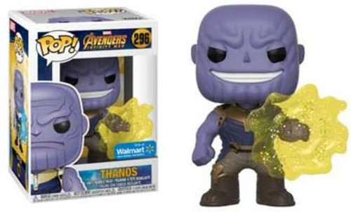 Thanos #296 Infinity Wars Mind Stone Walmart Exclusive Funko Pop