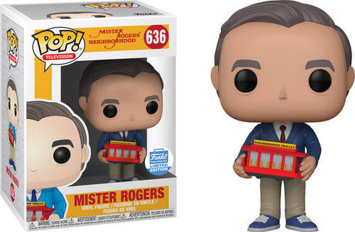 Mister Rogers # 636 Blue Sweater Funko Shop Exclusive Pop