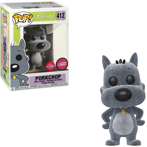 Porkchop Chase #412 Disney Flocked Chase Funko Pop