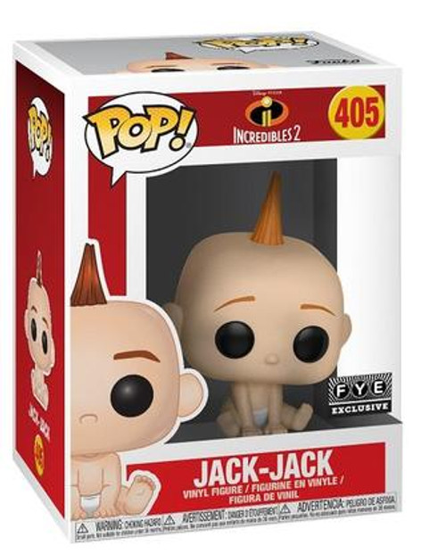 Jack Jack #405 Diaper Disney's The Incredibles 2 FYE Exclusive Funko Pop Jack Jack #405 Diaper Disney's The Incredibles 2 FYE Exclusive Funko Pop