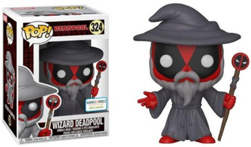 Wizard Deadpool #324 Barnes and Noble Exclusive Funko Pop Wizard Deadpool #324 Barnes and Noble Exclusive Funko Pop