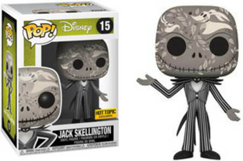 Jack Skellington # 15 Hot Topic Exclsuive Zero Art Funko Pop Jack Skellington # 15 Hot Topic Exclsuive Zero Art Funko Pop