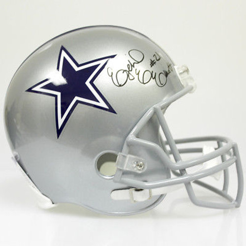 Ezekiel E Elliott Dallas Cowboys Autographed Replica Helmet 
