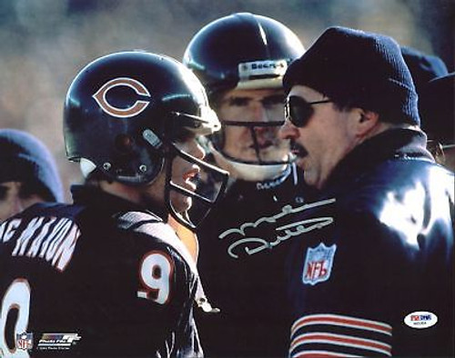 Mike Ditka Chicago Bears Autographed with McMahon 11x14 Photo