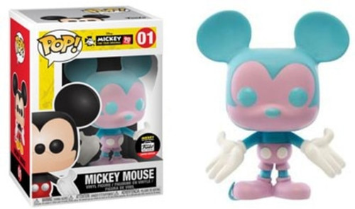 Mickey Mouse #01 Purple/Blue Funko Shop Exclusive Pop Vinyl Figure Mickey Mouse #01 Purple/Blue Funko Shop Exclusive Pop Vinyl Figure
