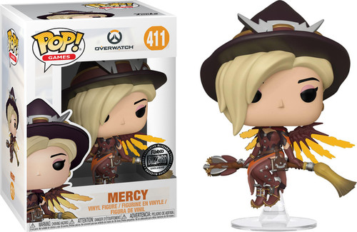 Mercy #411 Overwatch Halloween Witch Blizzard Exclusive Funko Pop