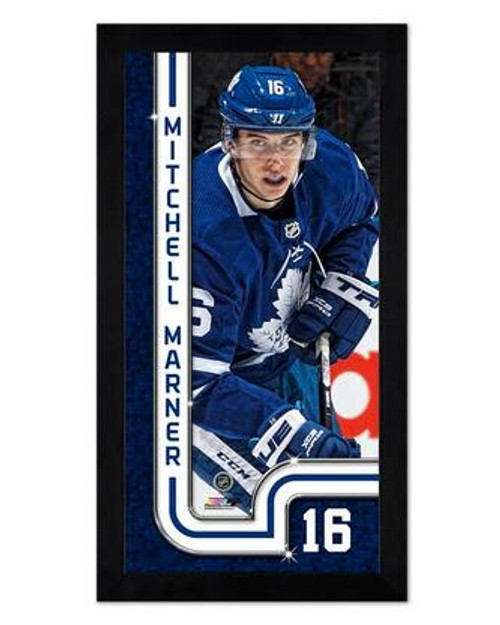 Mitch Marner Toronto Maple Leafs Mini Framed Photo Mitch Marner Toronto Maple Leafs Mini Framed Photo