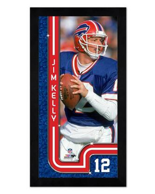 Jim Kelly Buffalo Bills Mini Framed Photo Jim Kelly Buffalo Bills Mini Framed Photo