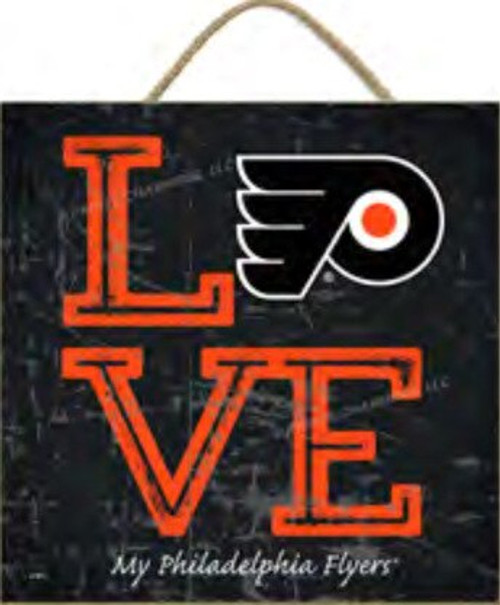 Philadelphia Flyers My Philadelphia Flyers Team Color NHL 10x10 Wood Sign Philadelphia Flyers My Philadelphia Flyers Team Color NHL 10x10 Wood Sign