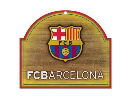 Barcelona FC La Liga 10x11 Wood Sign Barcelona FC La Liga 10x11 Wood Sign