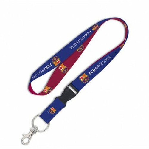Barcelona FC La Liga Lanyard with Detachable Buckle 1 Inch Barcelona FC La Liga Lanyard with Detachable Buckle 1 Inch
