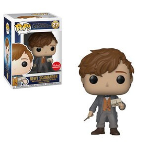 Newt Scamander #27 with Postcard Crimes of Grindelwald Michaels US Exclusive Funko Pop Newt Scamander #27 with Postcard Crimes of Grindelwald Michaels US Exclusive Funko Pop