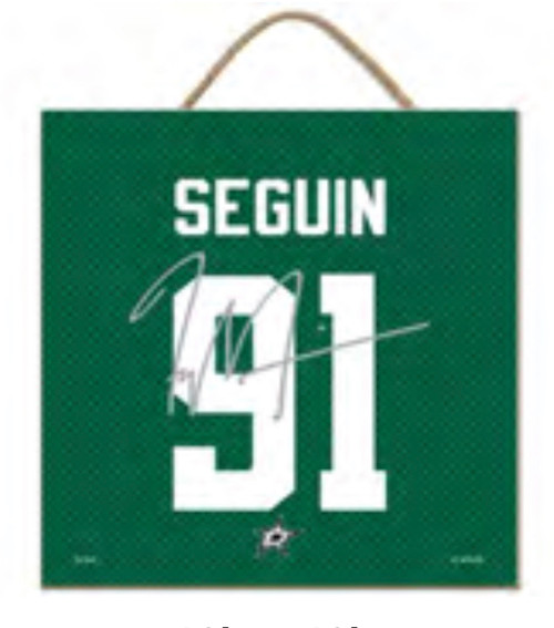 Tyler Seguin Dallas Stars Facsimile Signature NHL 10x10 Wood Sign Tyler Seguin Dallas Stars Facsimile Signature NHL 10x10 Wood Sign