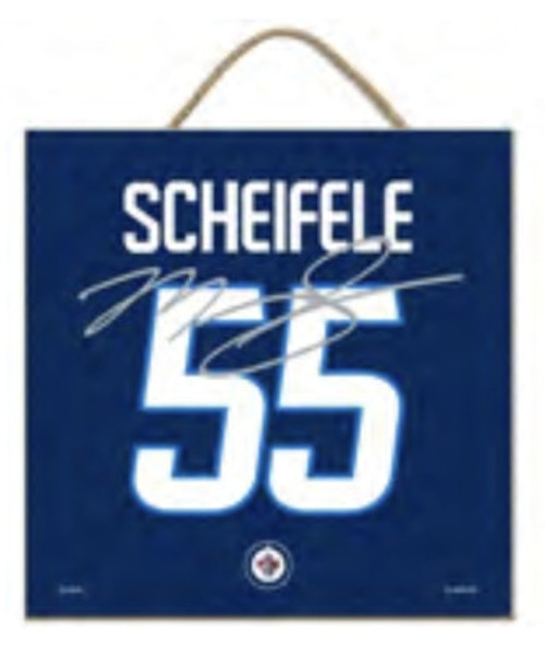 Mark Scheifele Winnipeg Jets Facsimile Signature NHL 10x10 Wood Sign Mark Scheifele Winnipeg Jets Facsimile Signature NHL 10x10 Wood Sign