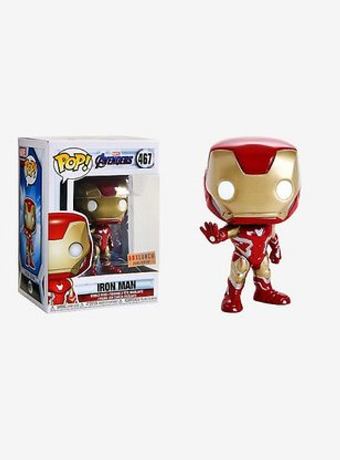 Iron Man #467 Marvel Avengers Endgame Box Lunch Exclusive Funko Pop Iron Man #467 Marvel Avengers Endgame Box Lunch Exclusive Funko Pop