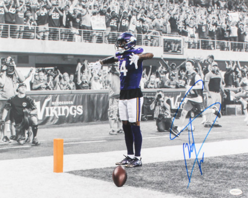 Stefon Diggs Minnesota Vikings Autographed Minnesota Miracle TD Celebration 16x20 Photo