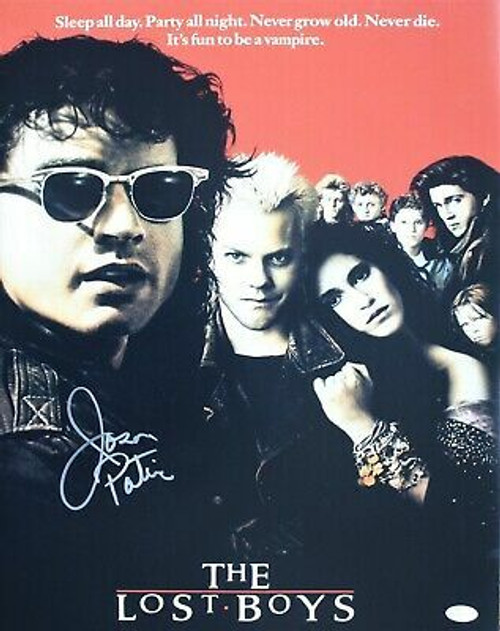 Jason Patric  The Lost Boys Autographed 16x20 Movie Poster