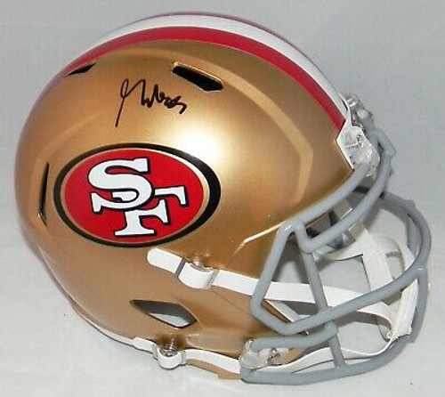 George Kittle San Francisco 49ers Autographed Speed Replica Helmet